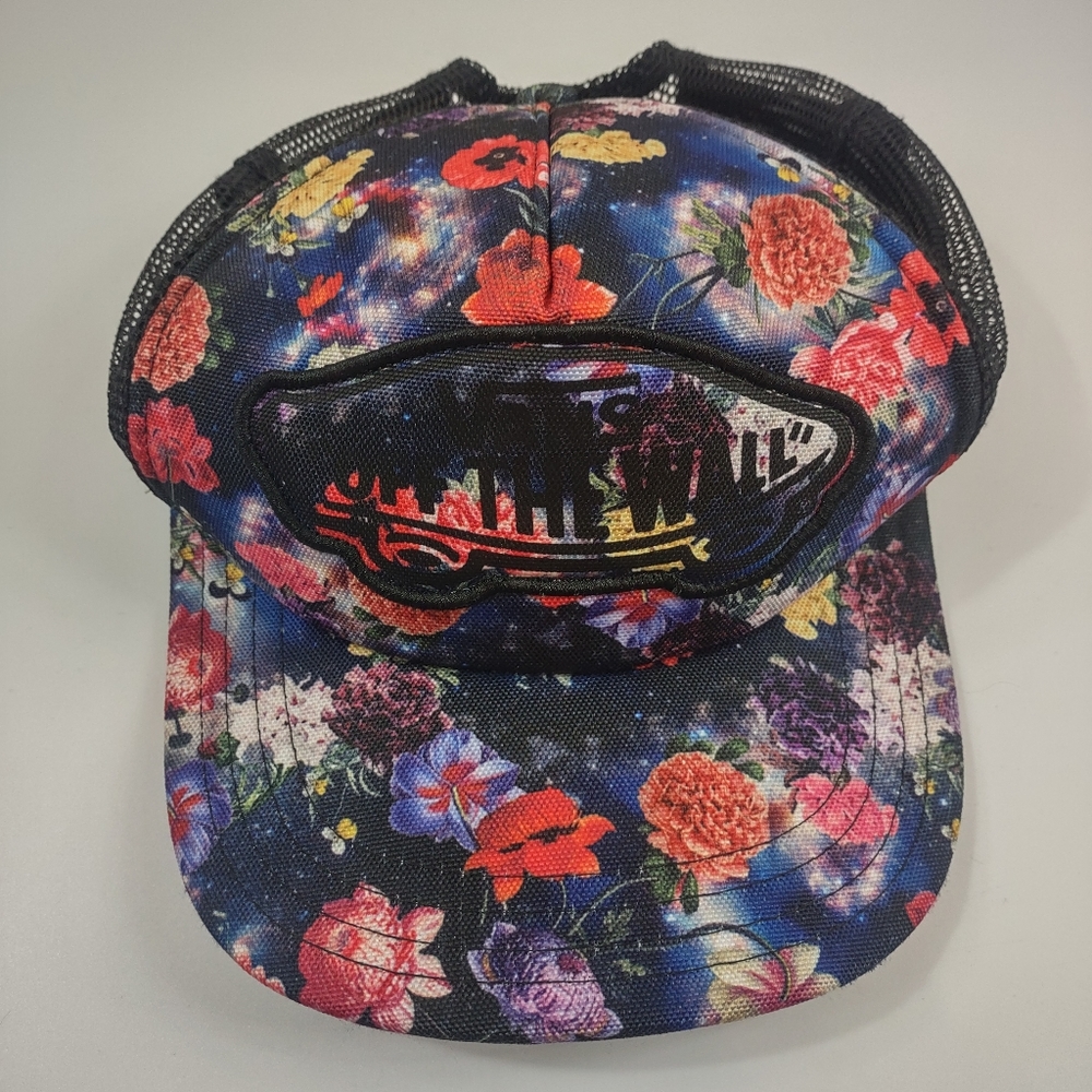 Vans Off The Wall Floral Trucker Snap Back Cap